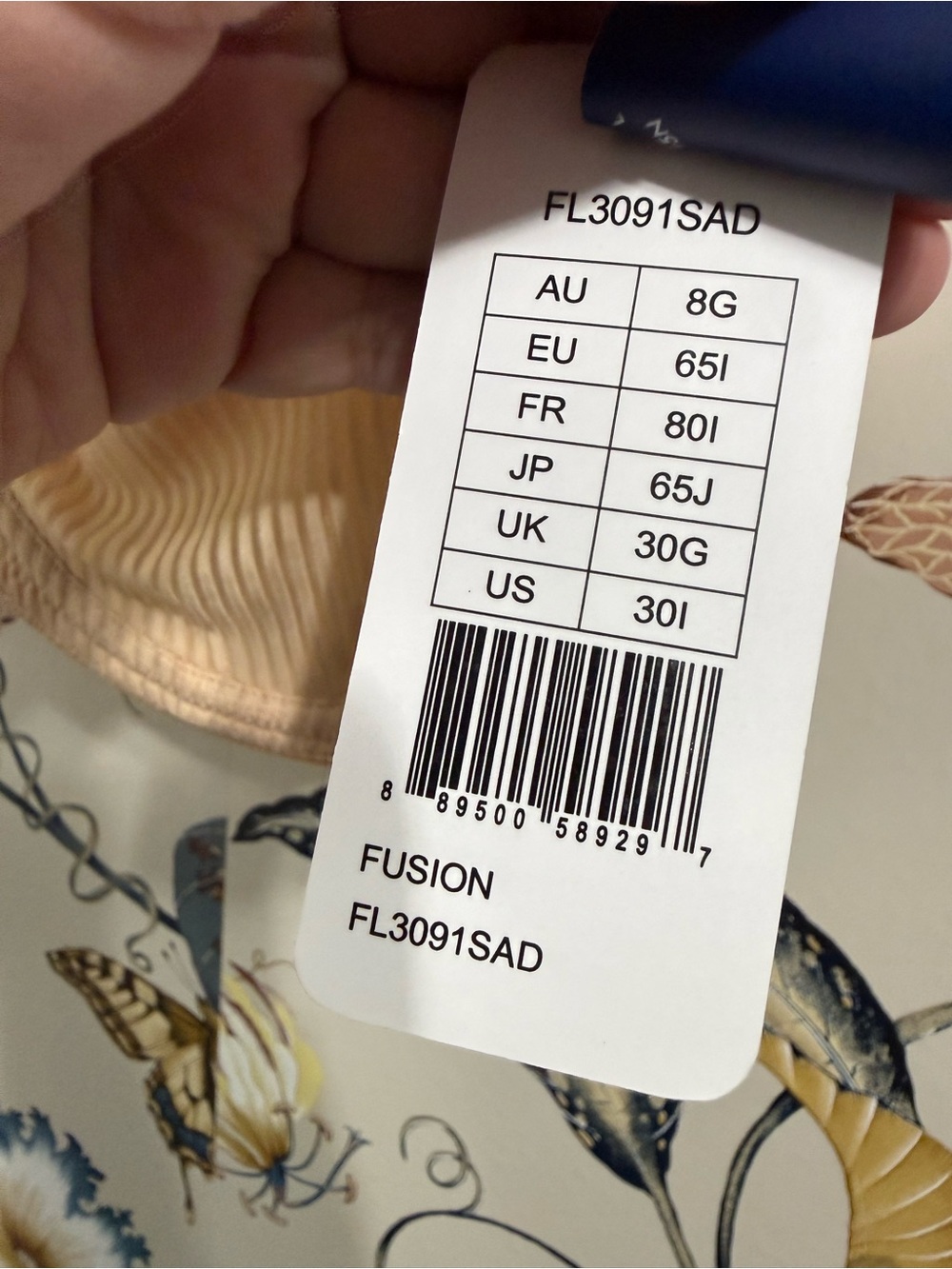 Fantasie Fantasie Fusion Side Support Bra Size 30I - Picture 8 of 10